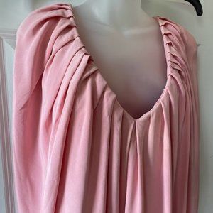 Oscar de la Renta Draped Gown